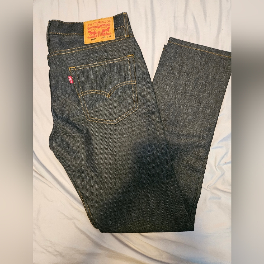 Levi's Men's Dark Blue Straight Jeans